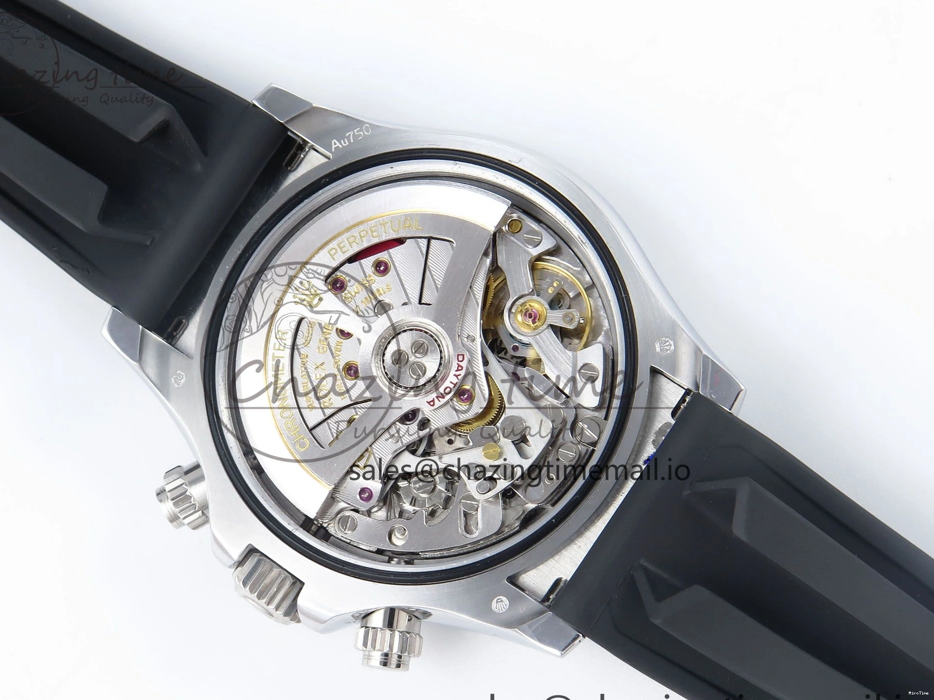 MiroTime 0411 Daytona 126519 QF 1:1 Best Edition Black Gray Dial on Oysterflex Strap QF4131 V Vibrant 340